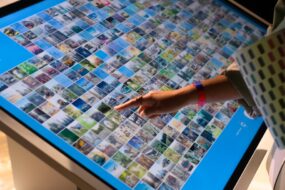 Photo Chatbot interface